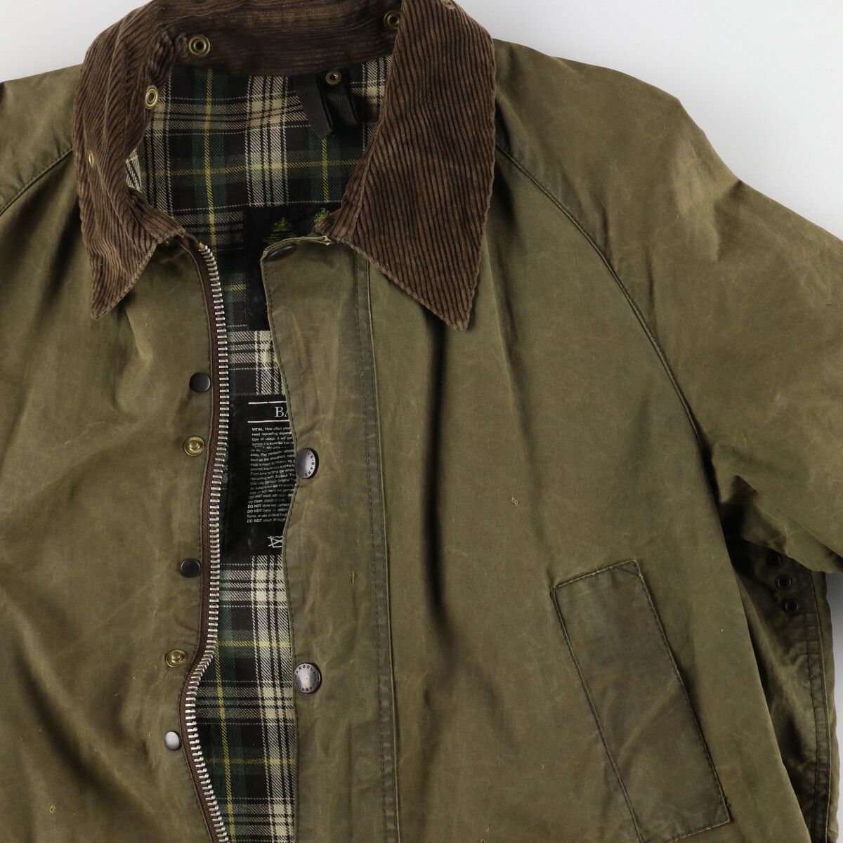 古着 80~90年代 バブアー Barbour BEDALE ビデイル 旧3ワラント ワックスコットン オイルドジャケット 英国製 C42  メンズL相当/evb007778 - メルカリ