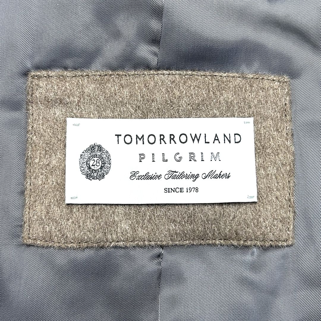 トゥモローランド ピルグリム ウール×カシミアステンカラー