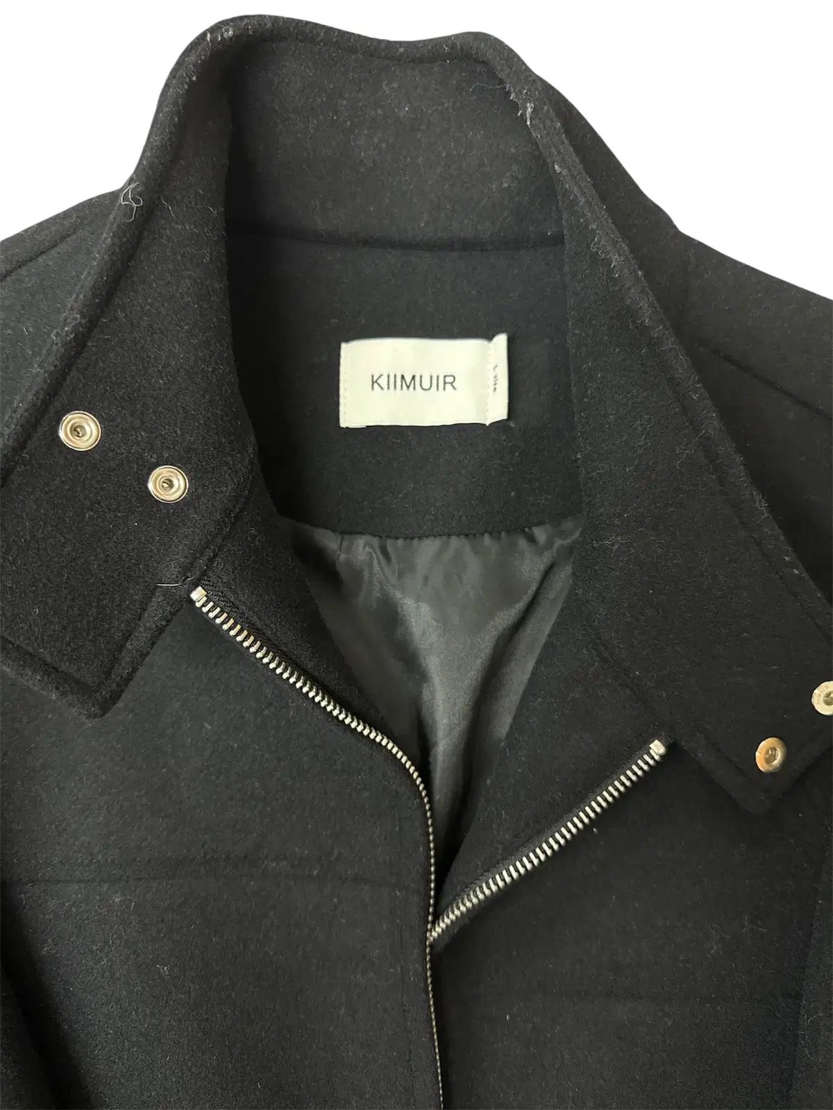 KIIMUIR KIIMUIR キミュア ウール 黒 ジャケット L