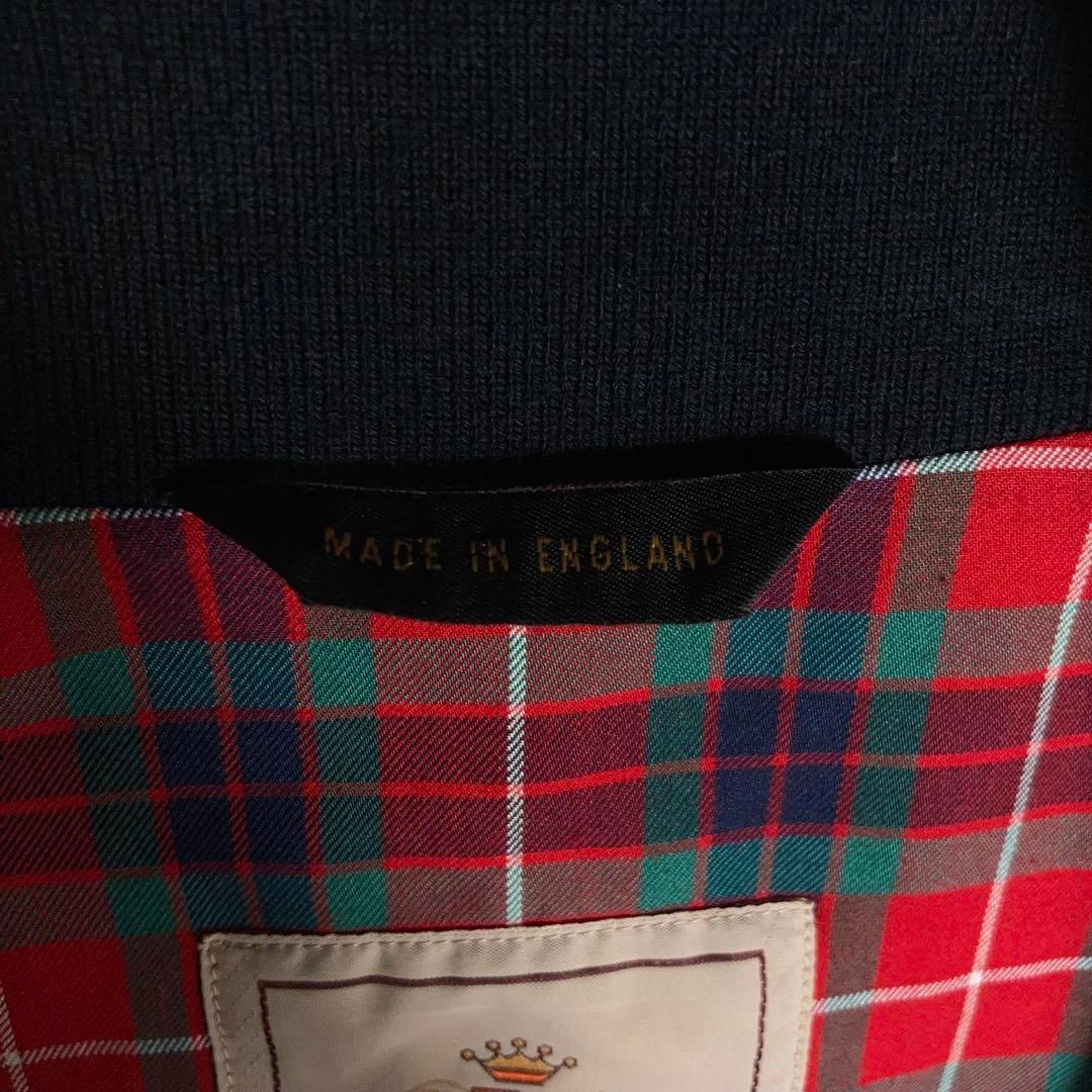 ★牛革使用 裏地チェック柄 バラクータ BARACUTA スタジャン ウール ☆牛革使用 裏地チェック柄 バラクータ BARACUTA スタジャン ウール