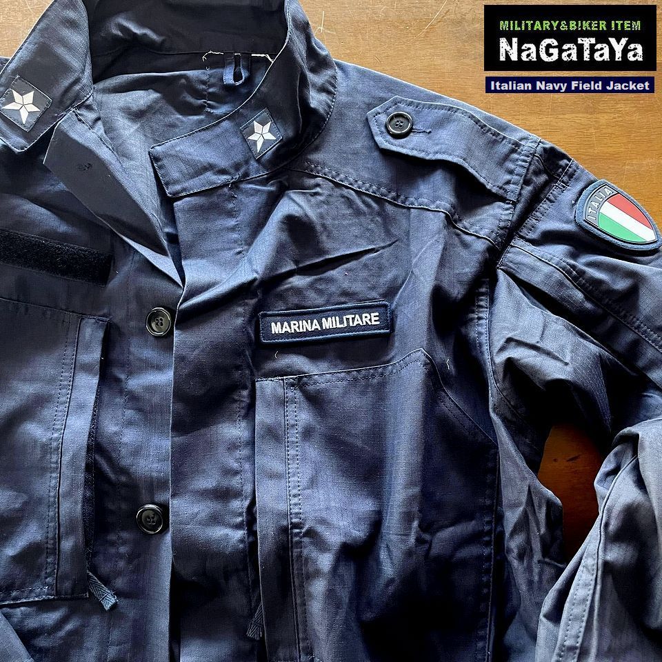 デッドストック 新品 イタリア 海軍 フィールドジャケット