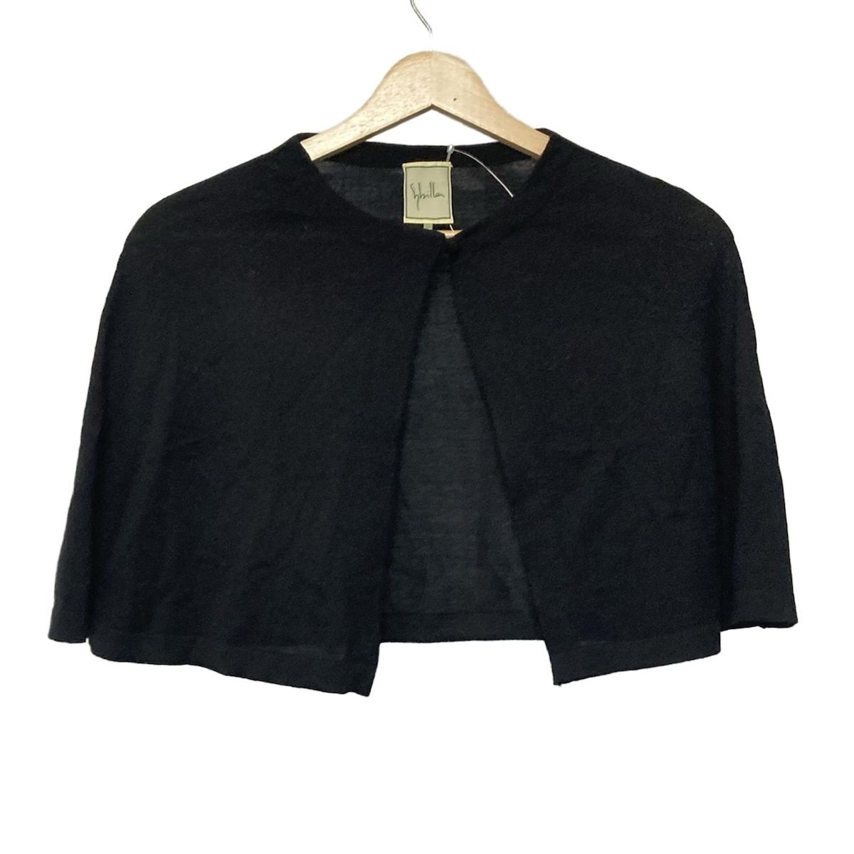 Sybilla(シビラ) ポンチョ サイズM レディース美品 - 黒 春/秋 - メルカリ