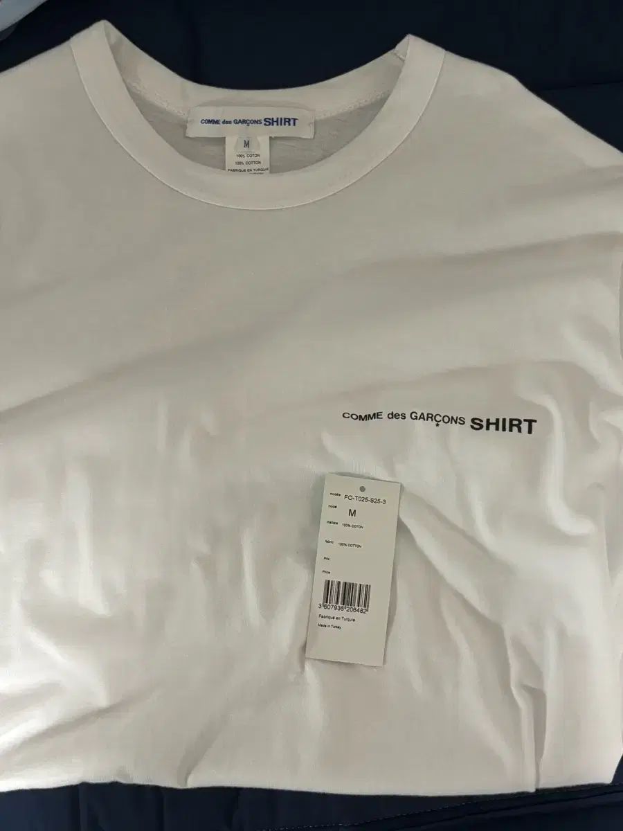 M COMME des GARCONS コム デ ギャルソン 長袖 ロングスリーブ 白