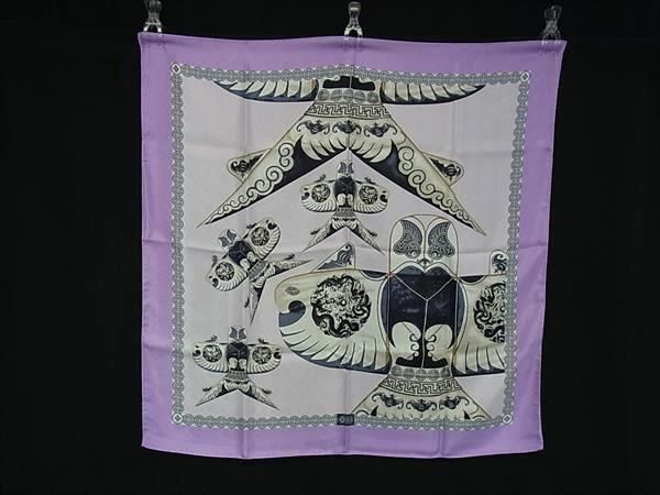 Patek Philippe パテック フィリップ シルク スカーフ ストール レディース パープル系 BJ5712