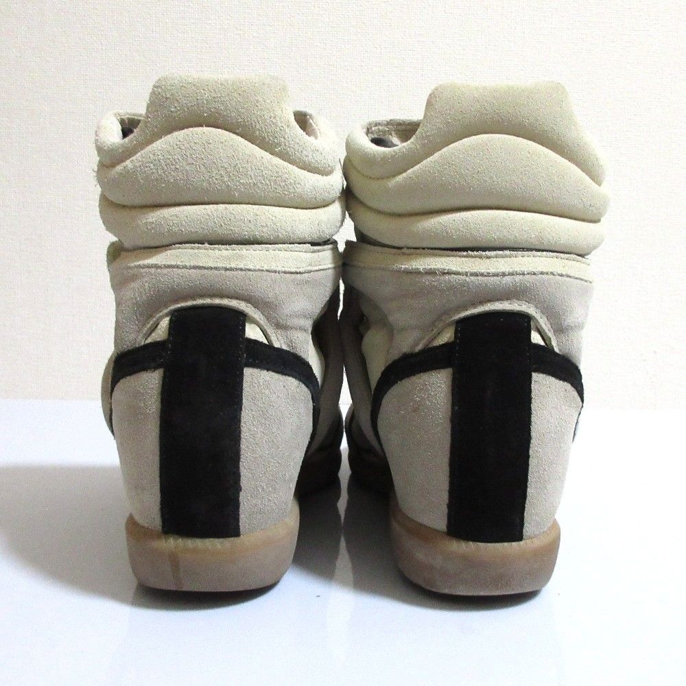 isabel marant インヒールスニーカー　ベージュ　38 ISABEL MARANT イザベルマラン ヒールスニーカー インヒール 38