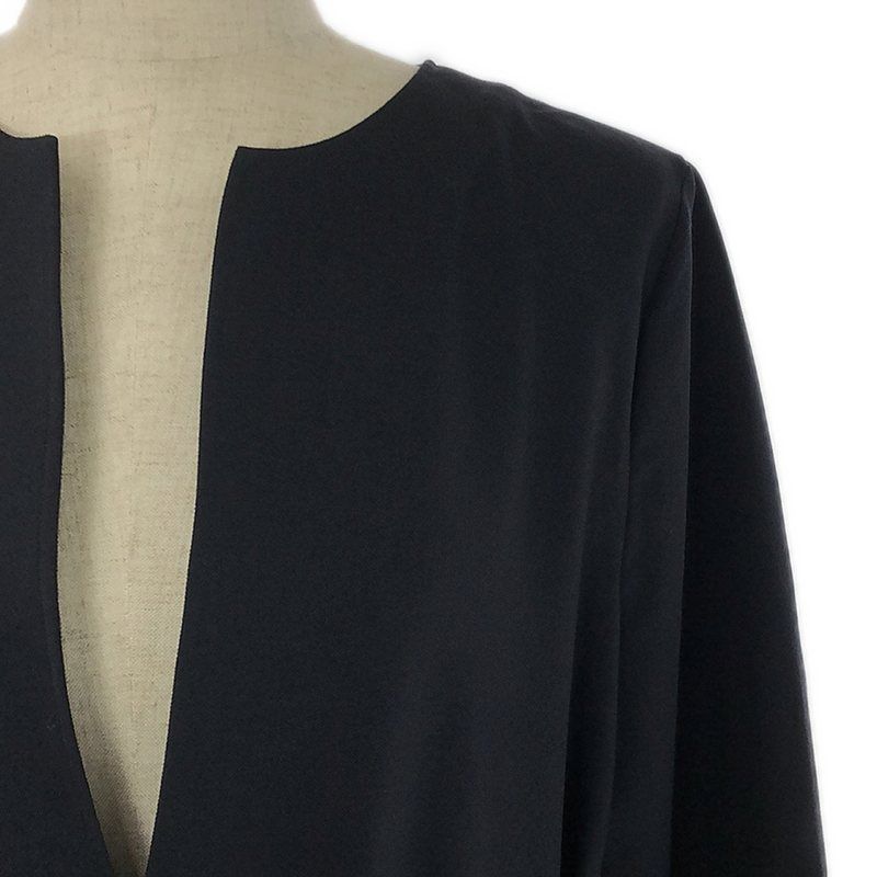POSTELEGANT / ポステレガント | Wool Triacetate Twill Dress ウール 