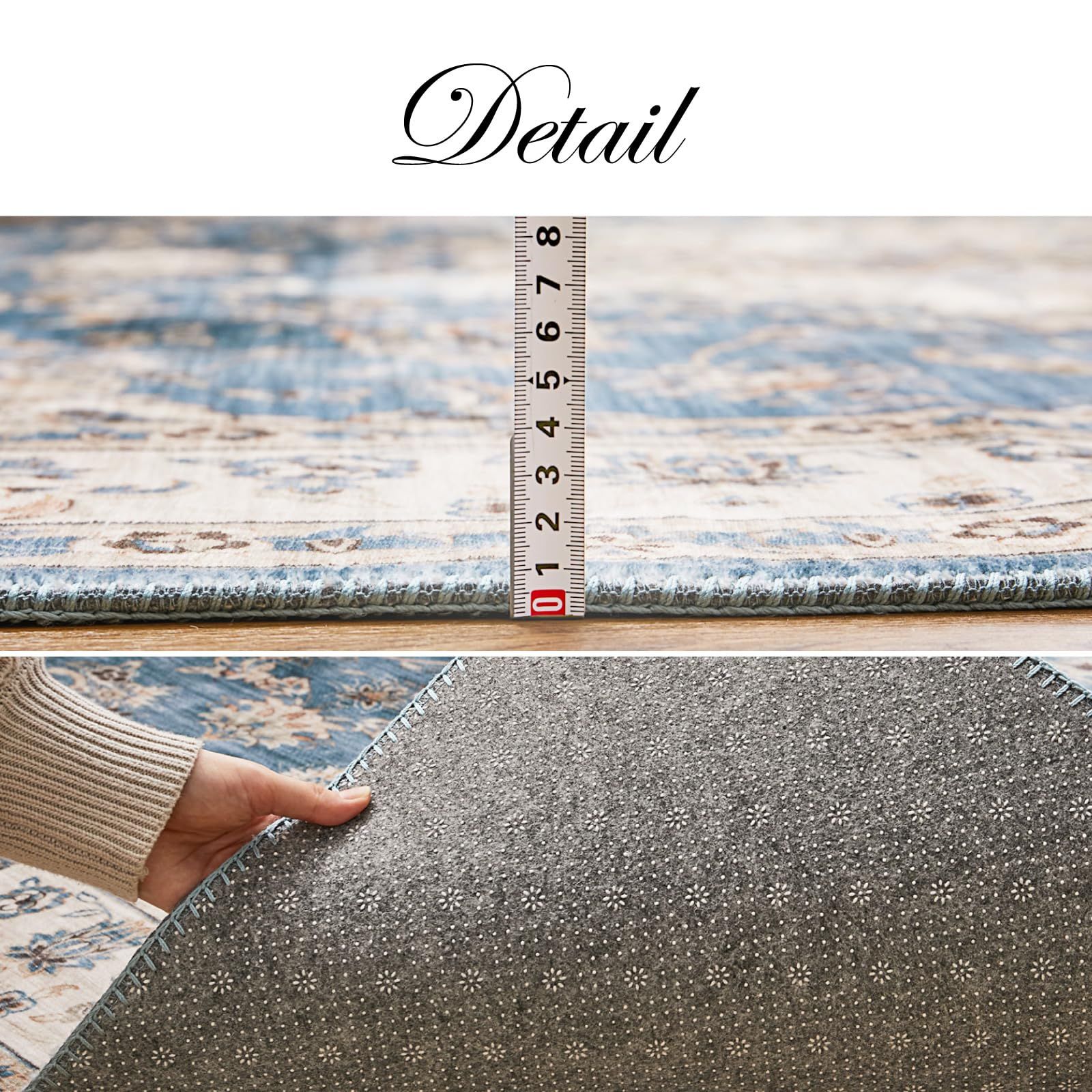 転写プリントラグ 洗える