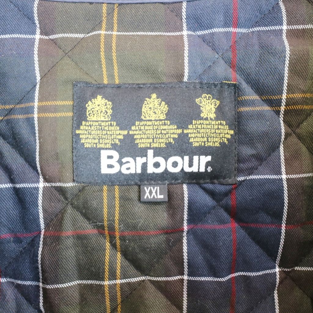 イタリア製 Barbour バブアー キルティングジャケット ユーロ