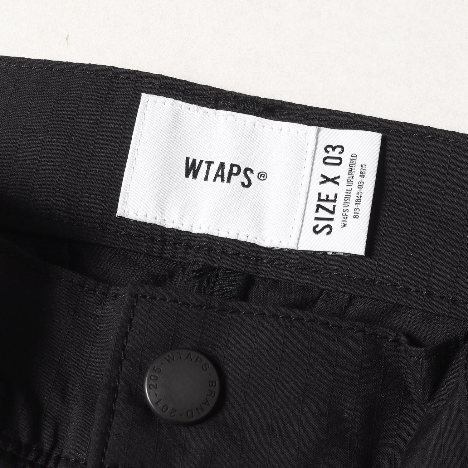 美品 WTAPS ダブルタップス パンツ コーデュラ リップストップ カーゴ