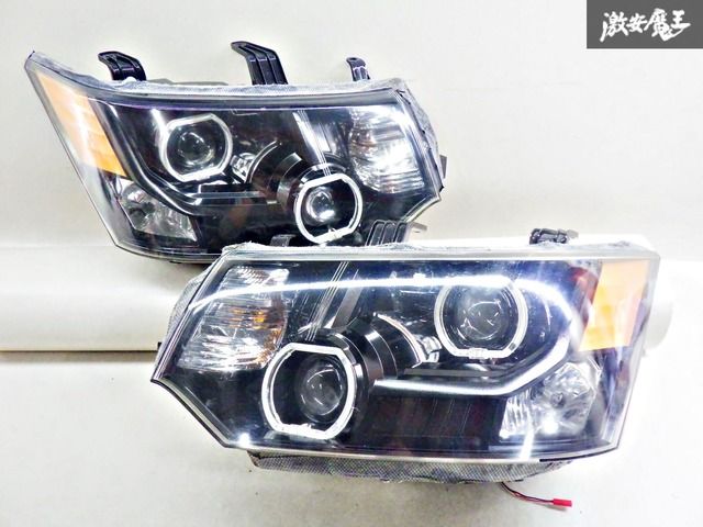 極光工房 デリカD5 LEDワンオフカスタムヘッドライト 三菱 デリカD5