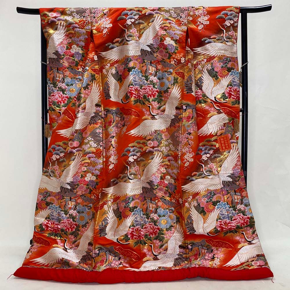 色打掛レンタル 赤色/小菊 NT-523 | 色打掛レンタル | | 花嫁