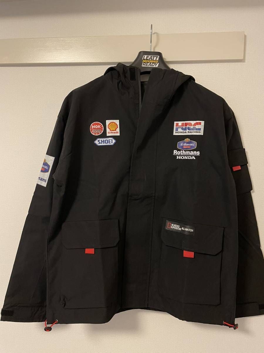 アウトレット新品 M ロスマンズ Rothmans x honda HRC NSR MotoGP ジャケット 長袖 オートバイ レーシング アウトドアスポーツ