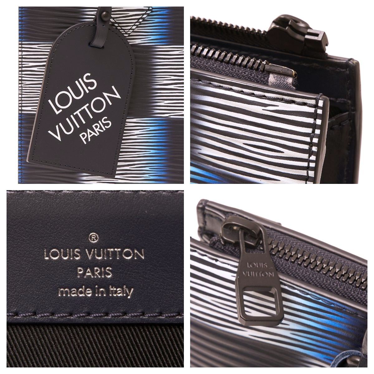 【美品】LOUIS VUITTON レザー サックプラ クロス M23957 LOUIS VUITTON ルイヴィトン サックプラ・クロス M23957 2WAY