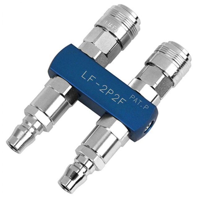 SK11 フレンド 2連結 分岐 常圧 LF-2P2F 常圧コンプレッサー 連結効率化継ぎ手