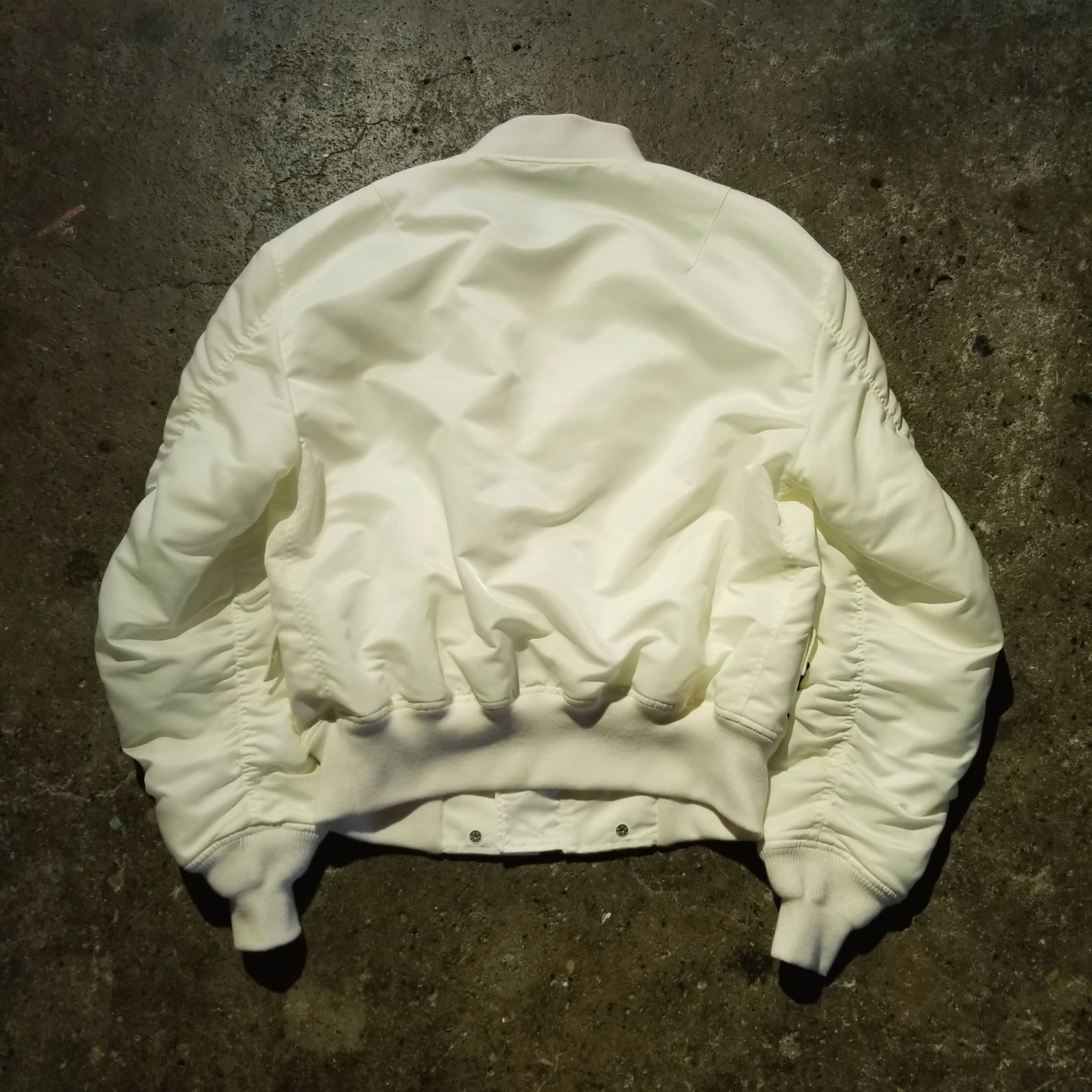 JOHN LAWRENCE SULLIVAN 23aw Nylon Twill Bomber Jacket 46 ジョン