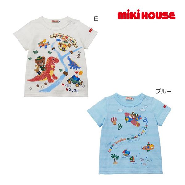 ミキハウス　Tシャツ　プッチー　ゴルフ　110 WEB限定春夏 プッチー半袖Tシャツセット \u2013 ミキハウスオフィシャルサイト