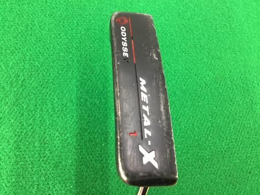 オデッセイ METAL-X 1 34インチ パター PT スチール フレックスその他 メンズ 男性用 右利き 右用 Cランク ゴルフクラブ