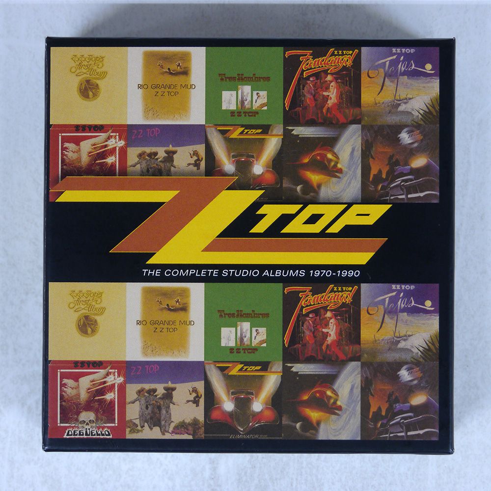 ヨーロッパ盤 ZZ TOP/THE COMPLETE STUDIO ALBUMS 1970-1990