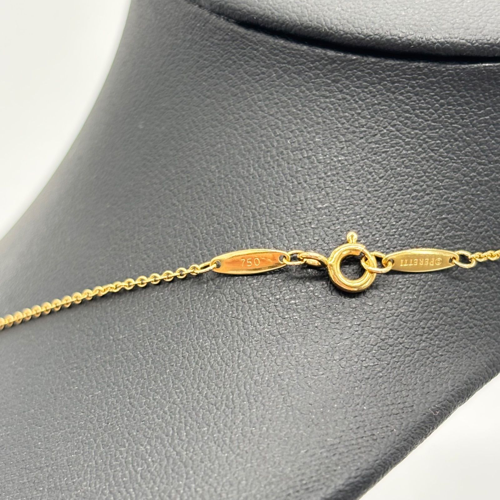 極美品】Tiffany&co ティファニー 750YG D0.17 バイザヤード 