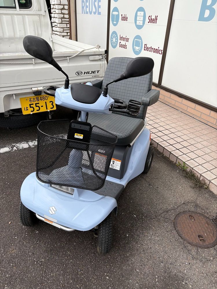 直接引取、自社便配送限定・中古品】SUZUKI 電動セニアカー ET4E 動作 