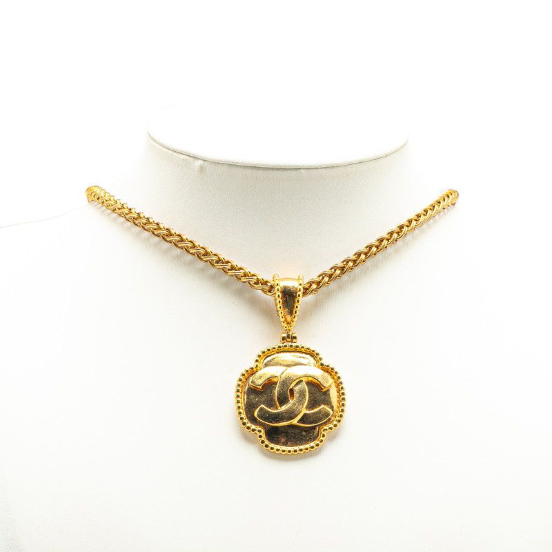 シャネル ココマーク ゴールド メッキ レディース CHANEL【222-08540  