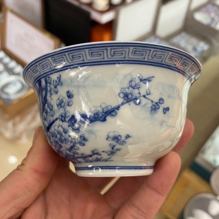 景徳鎮 青花喜上眉梢三才蓋碗 茶碗 煎茶器 未使用品 景徳鎮 青花喜上眉梢三才蓋碗 茶碗 煎茶器 未使用品 - メルカリ