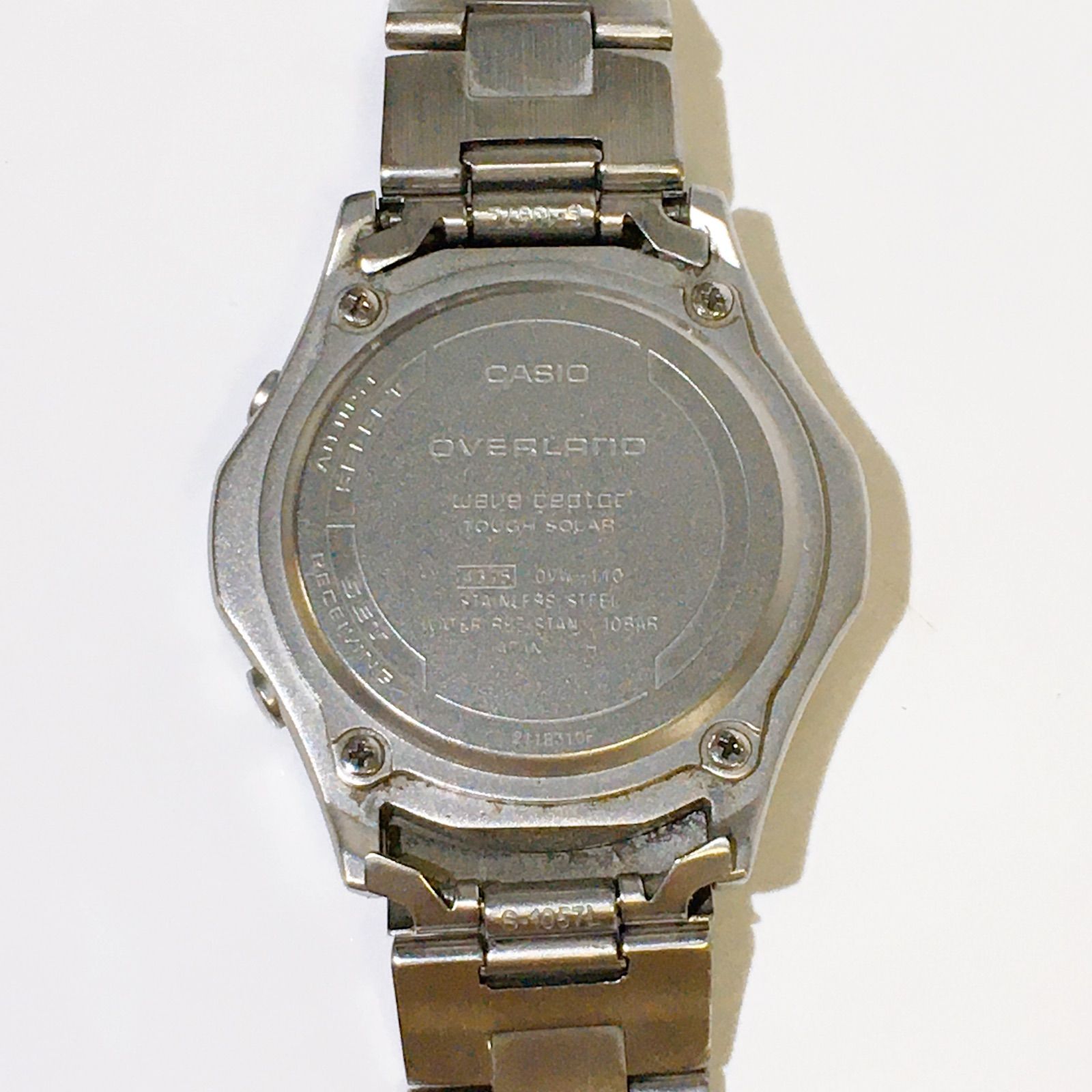 ジャンク】CASIO OVERLAND カシオ オーバーランド 腕時計 4315 OVW-110