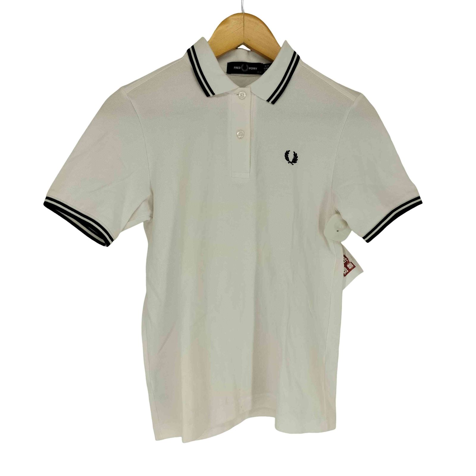 フレッドペリー FRED PERRY 鹿の子 ロゴ刺繍S/S ポロシャツ