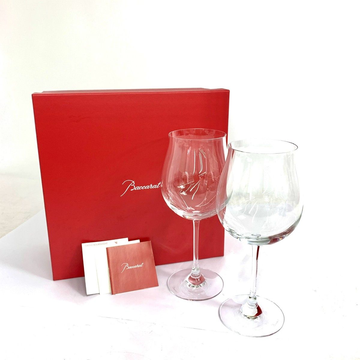 Baccarat バカラ デギュスタシオン ワイングラス 2客セット 箱付 