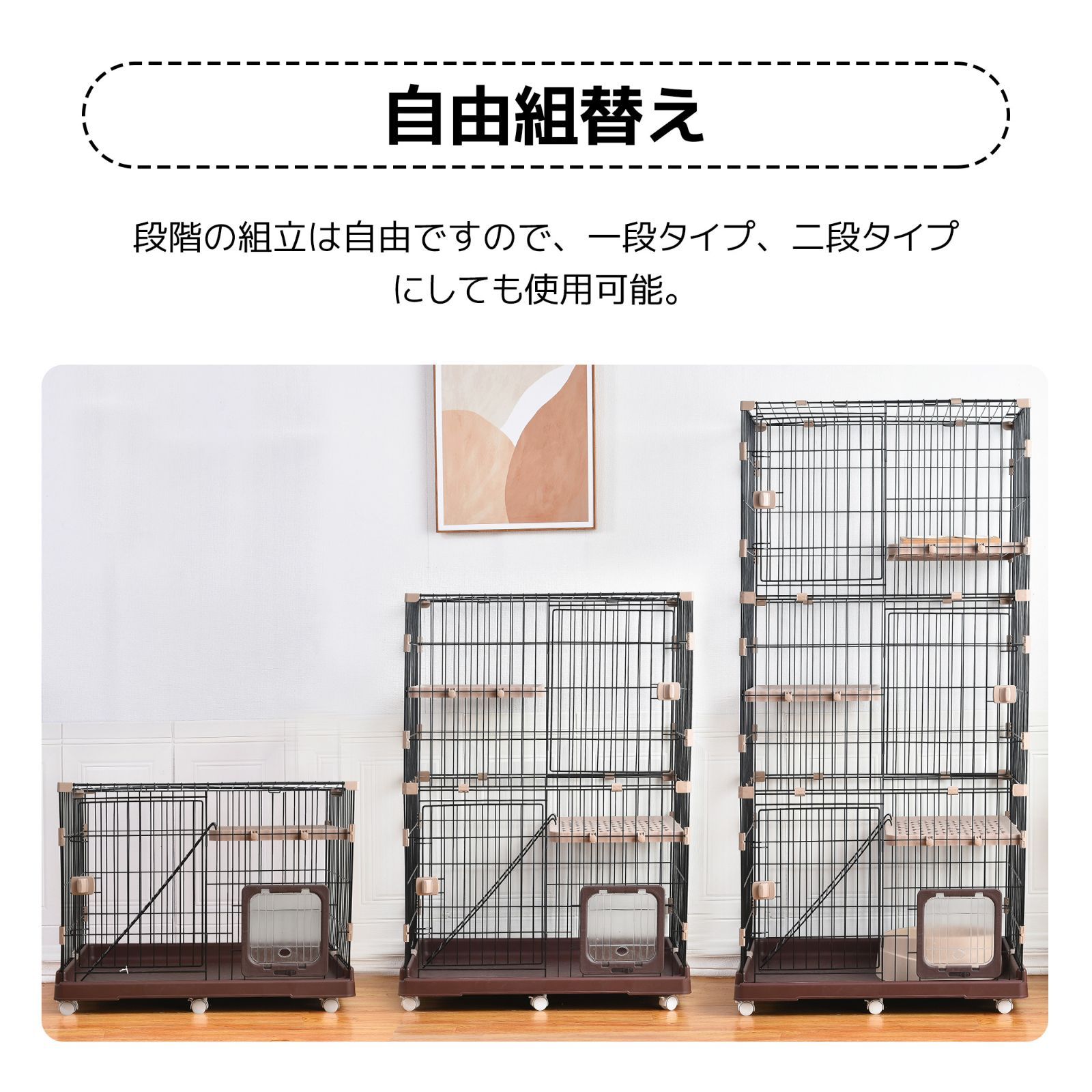 キャットハウス グレー