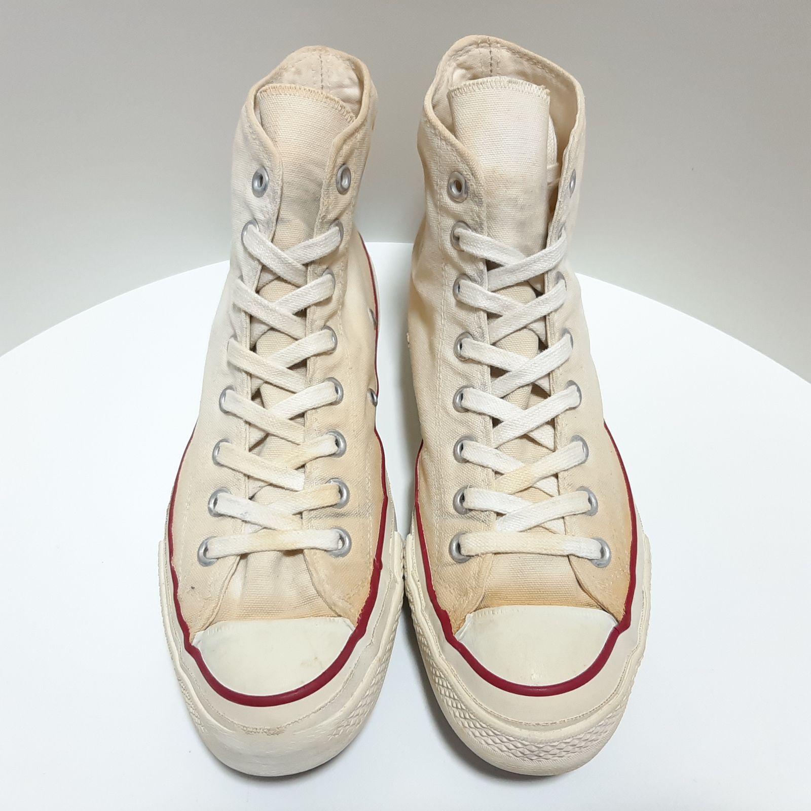 26.5cm】60s 三ツ星 CONVERSE CHUCK TAYLOR HI ALLSTAR サイドステッチ