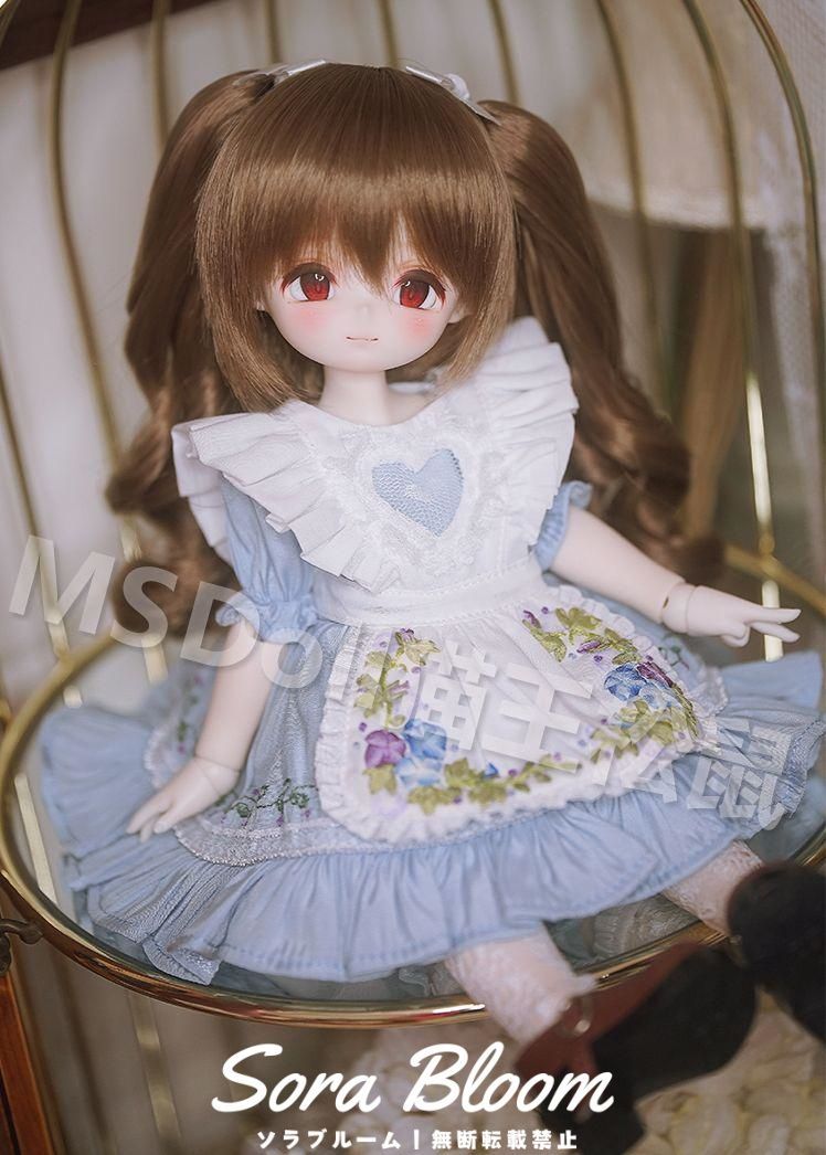AX793 BJD 1/3 人形 ドール 用ウィッグ カツラ 耐熱 ハンドメイド 1/3
