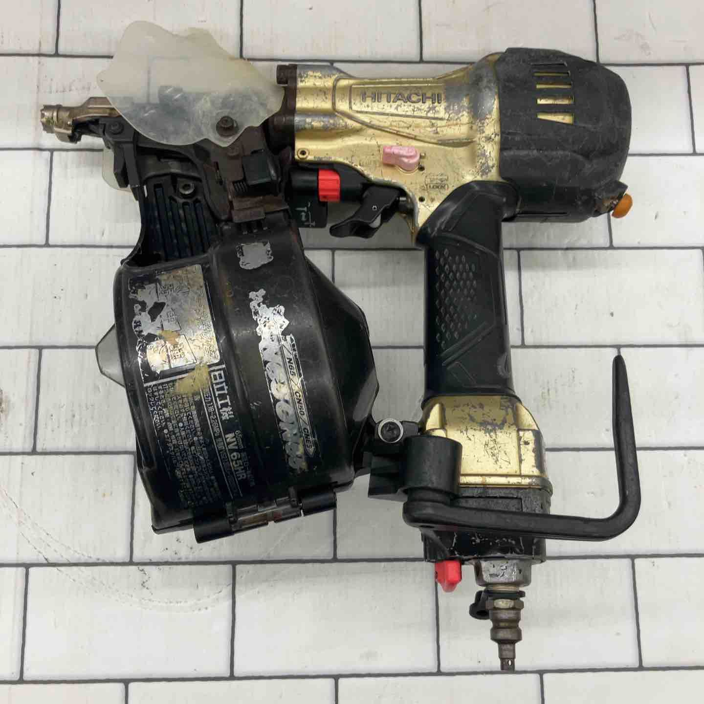 中古品】ハイコーキ(HIKOKI もらえる ※旧:日立工機) 常圧エア釘打ち機