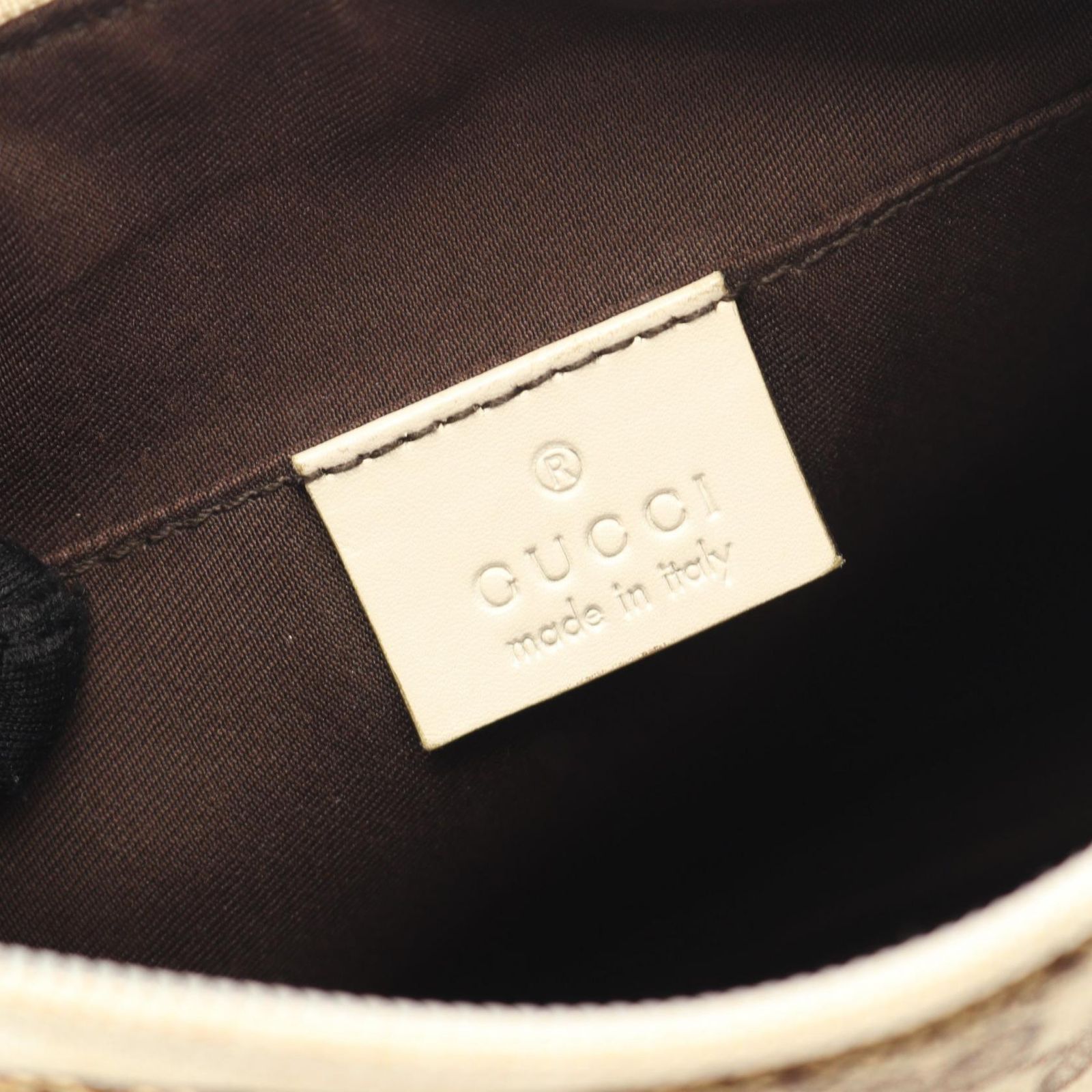 グッチ 95726 キャンバス レザー ショルダーバッグ GUCCI - グッチ キャンバス レザー ショルダートートバッグ