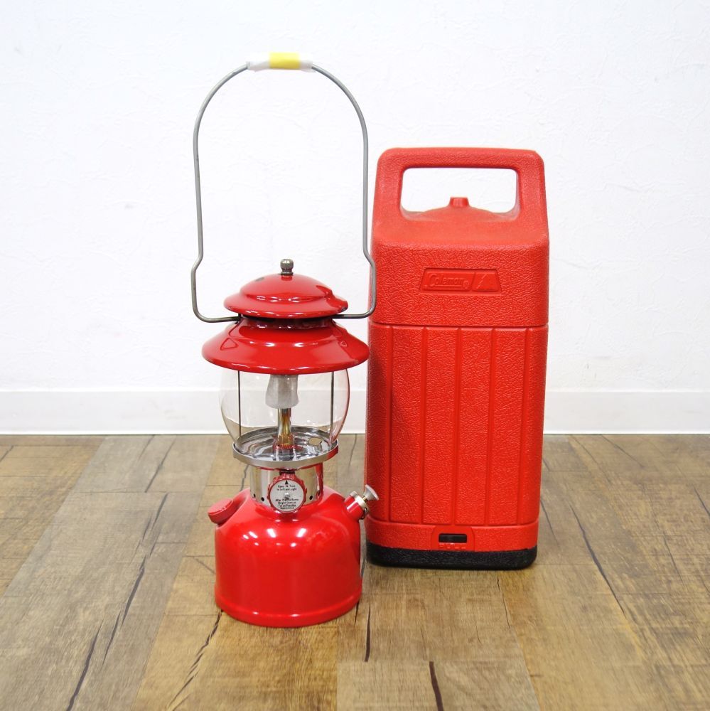 コールマン Coleman 200A 73年製 ビンテージ 赤ランタン ケース付