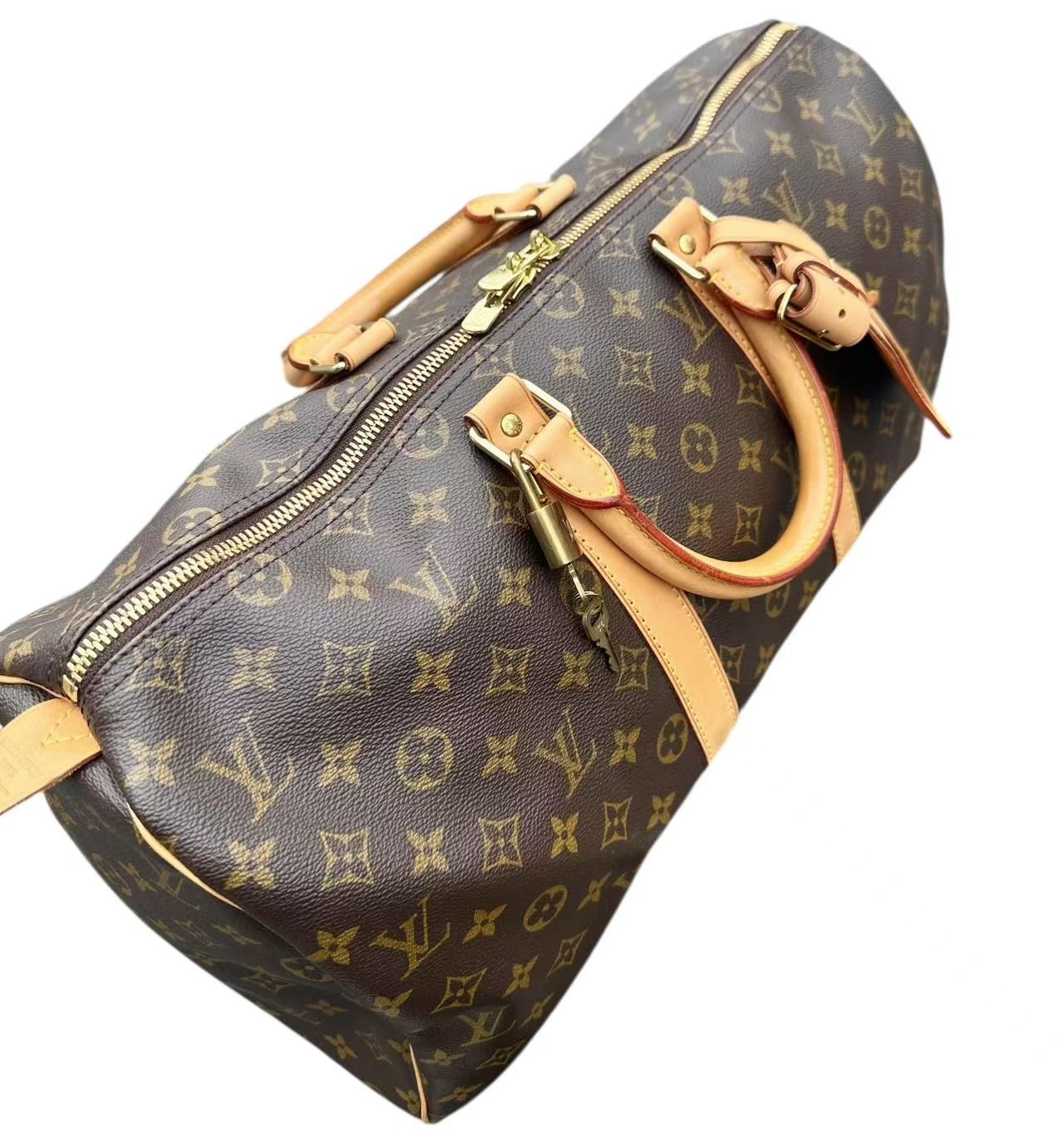 ルイヴィトン モノグラム キーポル45 ボストンバッグ 2way ブラウン ルイヴィトン モノグラム キーポル45 ボストンバッグ 2way ブラウン