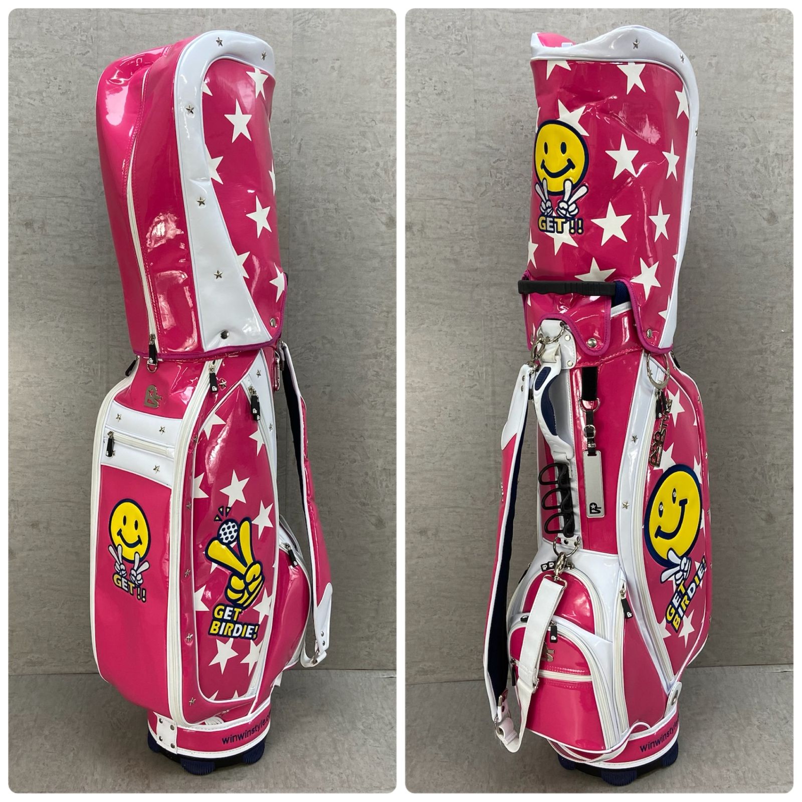 ウィンウィンスタイル ゴルフ用 キャディバッグ カート式 WINWIN STYLE バック アイテム