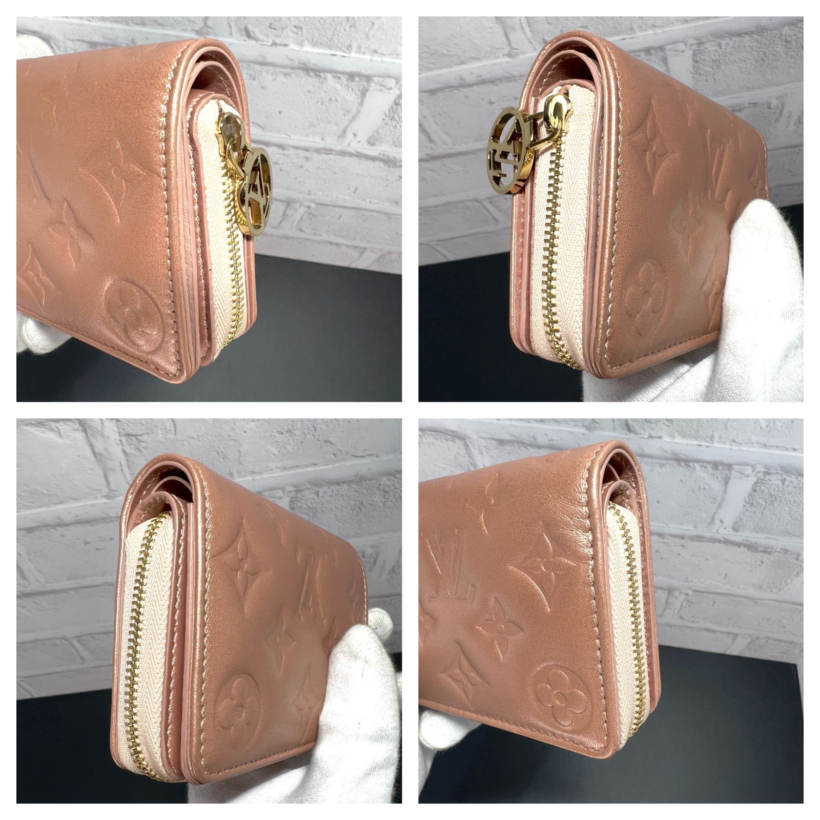 【いいね！】ルイヴィトン モノグラム ルー エンボス 黄色 ※鑑定画像有 LOUIS VUITTON／ルイヴィトン M81996 モノグラムエンボス