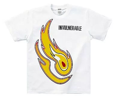 未使用 九龍妖魔學園紀 皆守甲太郎 Ｔシャツ INVULNERABLE 限定品 中古】Tシャツ(キャラクター) 九龍妖魔學園紀 皆守甲太郎Tシャツ