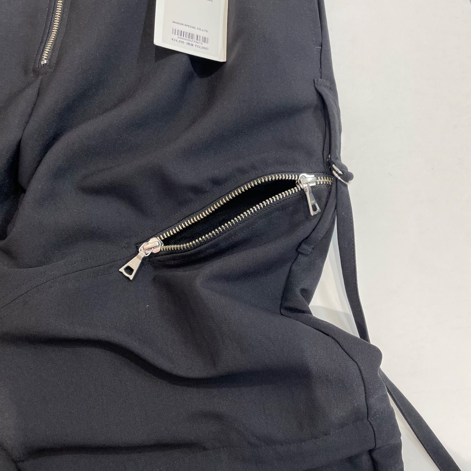 未使用品 MAISONSPECIAL メゾンスペシャル メニースラッシュテーパード