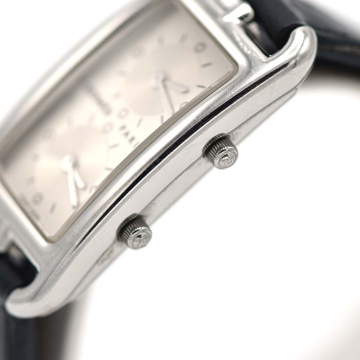 腕時計 稼働 エルメス HERMES CC3-210 ケープコッド ドゥゾーン □E  