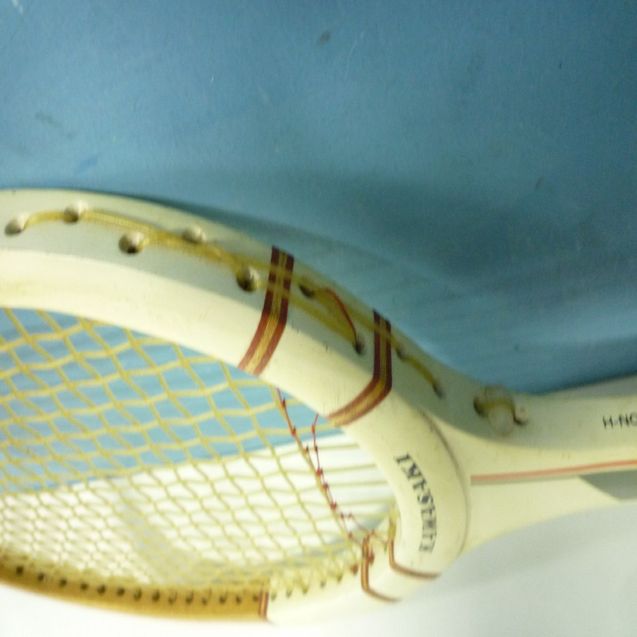 KAWASAKI 硬式テニス ラケット 木製 Youth Power ビンテージ No162