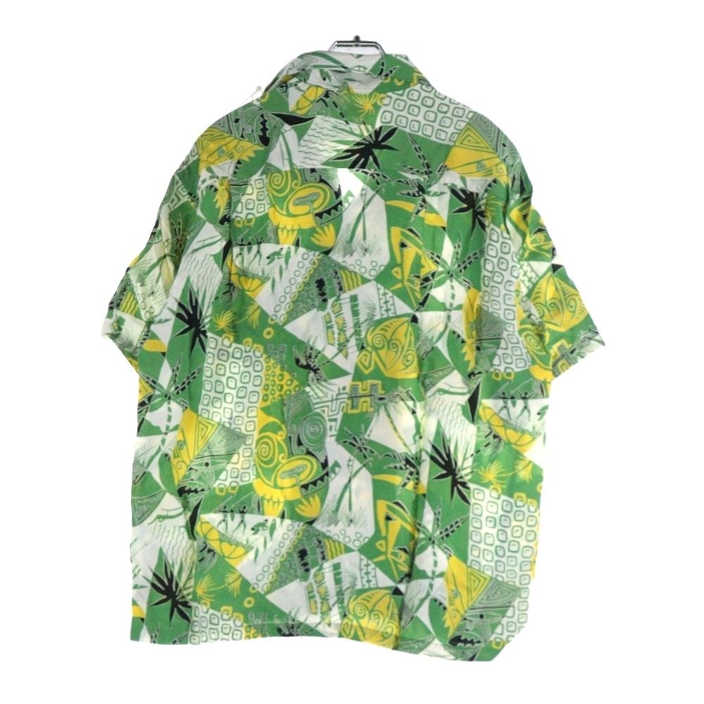 SUN SURF サンサーフ HAWAIIAN PICTOGRAPH SS38034 ハワイアンピクトグラム半袖オープンカラーシャツ アロハシャツ グリーン