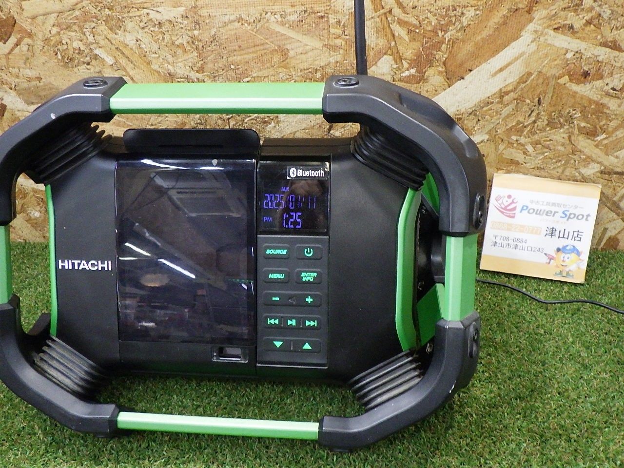 マキタ中古ラジオMR108 マキタ MR108 現場ラジオ 中古品 本体のみ 14.4V 18V 対応 AC