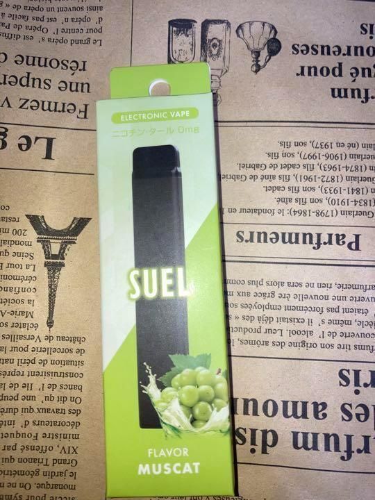 新品 SUEL(スエル) 使い捨て 電子タバコ VAPE シーシャ 6本セット