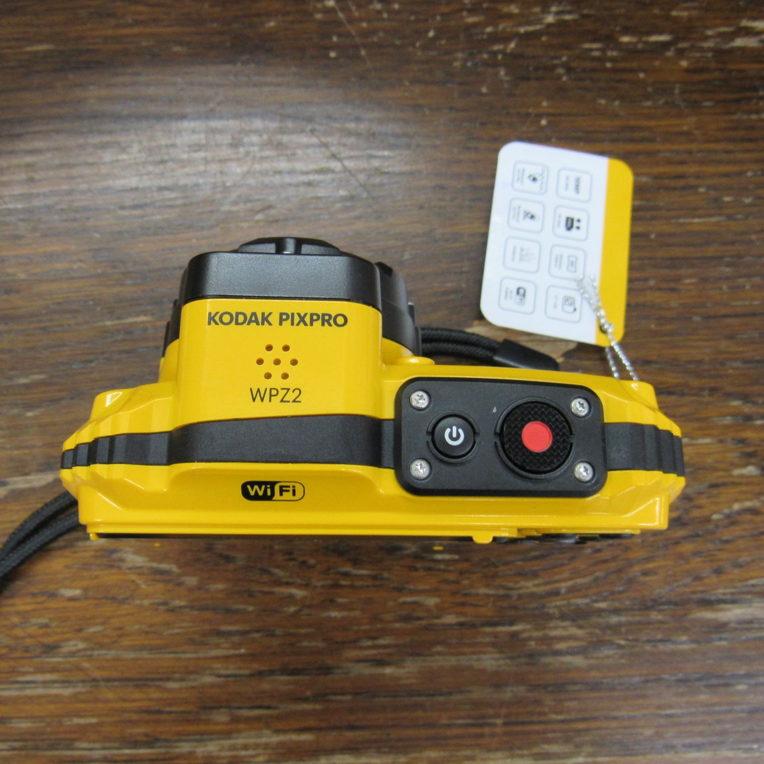 KODAK WPZ2 黄 デジタルカメラ wi-fi付き防水 コンパクトデジカメ 美品