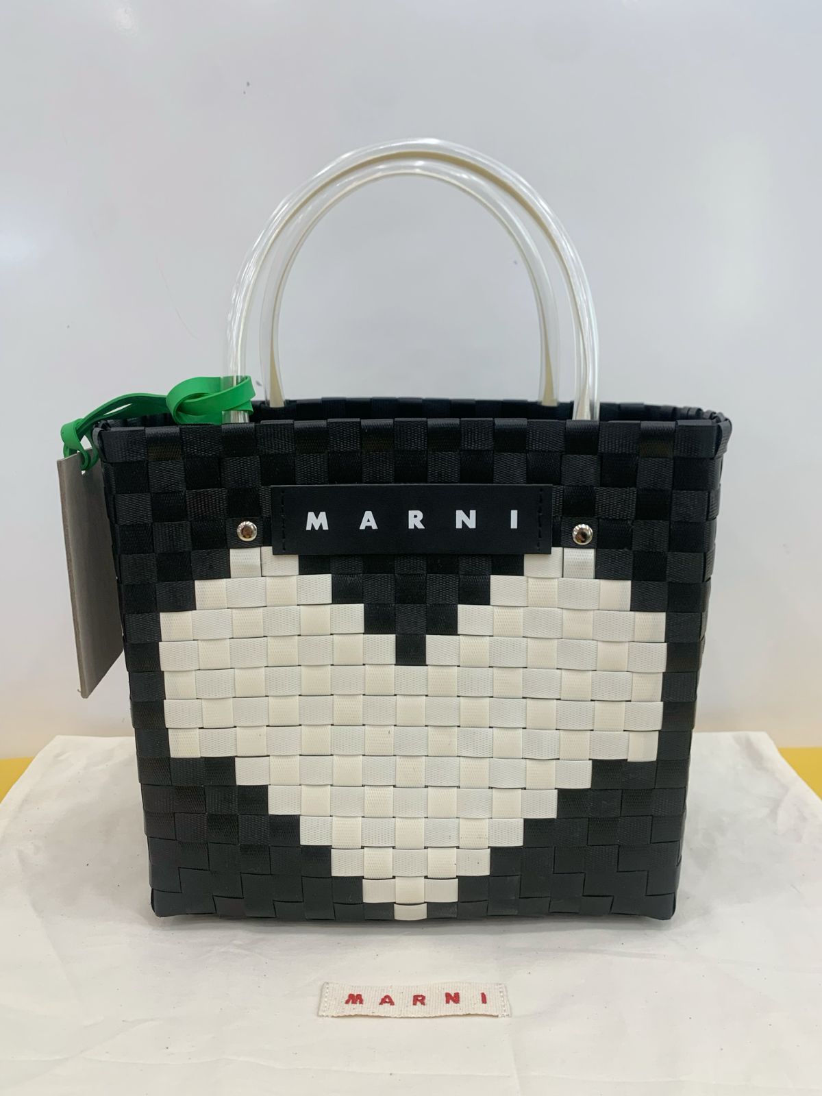 マルニ MARNI フラワーカフェ ピクニックバッグ かごバッグ めちゃくちゃカワイイ - メルカリ