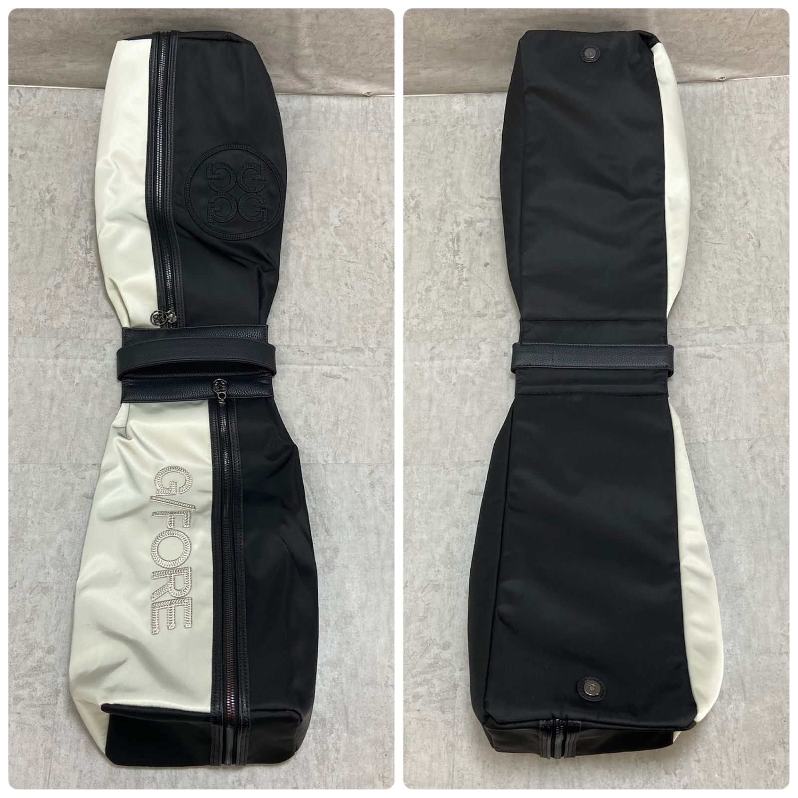 新品ジーフォアG/FOREゴルフボストンバッグ　シューズケース G/FORE シューズバッグ ケース ゴルフ用品 アイテム ジーフォア