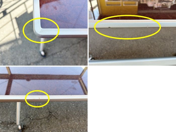 ミーティングテーブル キャスター付き