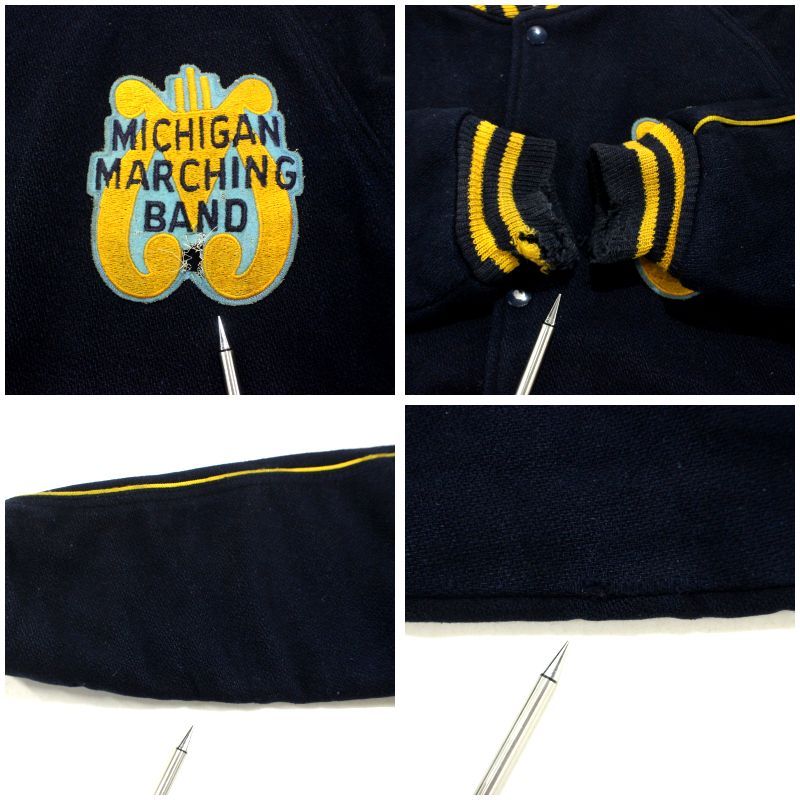 70s vintage ウール スタジャン メンズ Mサイズ相当 - メルカリ